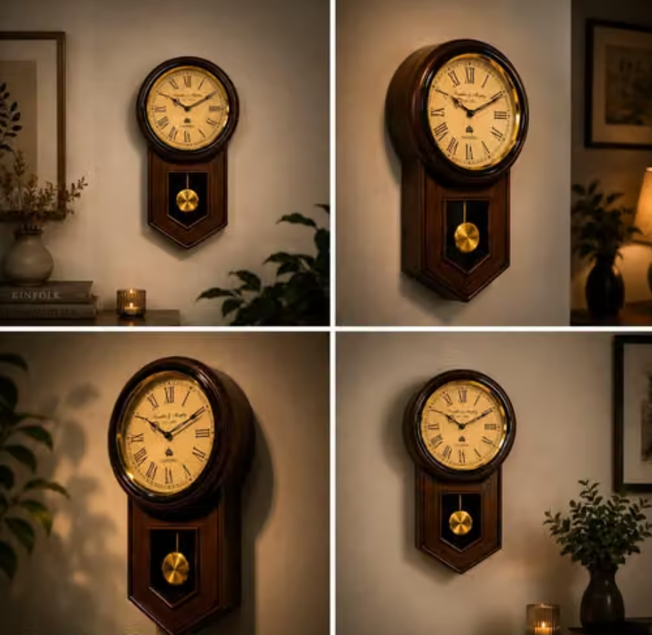 wooden pendulum premium watch